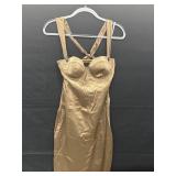 Guess by Marciano Bronze Dress Size 8 Guess by Marciano Bronze Dress Size 8