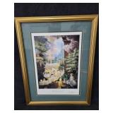 "Hallelujah Square" Framed Print Mural by "Hallelujah Square" Framed Print Mural by