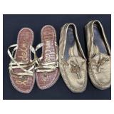 Sam Edelman, Other, Gold Tone Shoes Sz 8 Sam Edelman, Other, Gold Tone Shoes Sz 8