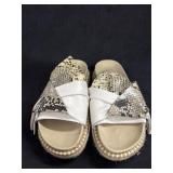 Jeannot Snake Pattern Sandals Sz 8 Jeannot Snake Pattern Sandals Sz 8
