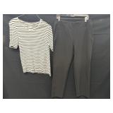 Chico�s 2 Pc Set w/Zenergy Pants Sz 6R Chico�s 2 Pc Set w/Zenergy Pants Sz 6R