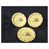 (3) Monterrey Western Ware 10" Enamelware (3) Monterrey Western Ware 10" Enamelware