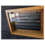 Solid Wood Thimble Display Shadow Box Solid Wood Thimble Display Shadow Box