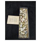 Box of Collectable Thimbles w/Information Cards Box of Collectable Thimbles w/Information Cards