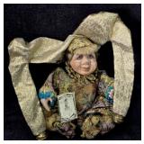 Guise Porcelain Jester Doll Guise Porcelain Jester Doll