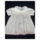 VTG Neiman Marcus Baby Sweater Dress White VTG Neiman Marcus Baby Sweater Dress White