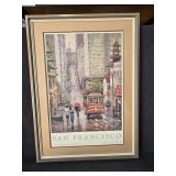 Signed & Framed  "San Francisco, California Signed & Framed  "San Francisco, California