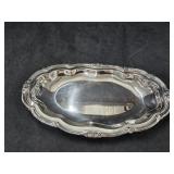 Oneida Silver-plated Bread or Serving Tray. Oneida Silver-plated Bread or Serving Tray.