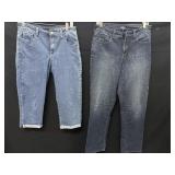 (2) Pairs of Y NxD Jeans Size 4 & 6 (2) Pairs of Y NxD Jeans Size 4 & 6
