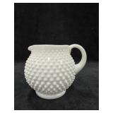Vintage 1950s Fenton Milk Glass Hobnail White Vintage 1950s Fenton Milk Glass Hobnail White