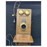 Beautiful Tiger Oak Antique Western Electrical Beautiful Tiger Oak Antique Western Electrical