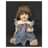 13" Solid Porcelain Doll 13" Solid Porcelain Doll