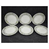 (6) Noritake Saucers (6) Noritake Saucers