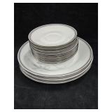 Noritake China; (3) Plates, (7) Saucers & (3) Noritake China; (3) Plates, (7) Saucers & (3)