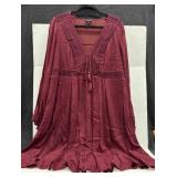 Torrid Marr�n Mini Dress Sz Double 0 Torrid Marr�n Mini Dress Sz Double 0
