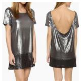 Grey Black Glittery Dress Size Small Grey Black Glittery Dress Size Small