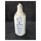 Vtg Qt Glass Milk Bottle from "Pasteurizadora Vtg Qt Glass Milk Bottle from "Pasteurizadora