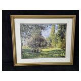 "The Parc Monceau" Framed Print "The Parc Monceau" Framed Print
