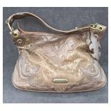 Isabella Fiore Brown Leather Studded Bag Isabella Fiore Brown Leather Studded Bag