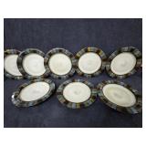 (8) Pfaltzgraff Dinner Plates + (3) Bowls (8) Pfaltzgraff Dinner Plates + (3) Bowls