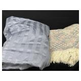 (2) Pillow Cases and Throw Blanket (2) Pillow Cases and Throw Blanket