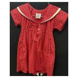 Vintage Laura Ashley Red Dress with Polka Dots Vintage Laura Ashley Red Dress with Polka Dots