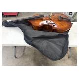 1/8 Size Natural Upright Double Bass w/Carrying 1/8 Size Natural Upright Double Bass w/Carrying