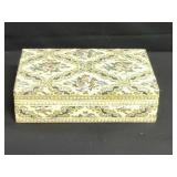 Floral Patterned Jewelry Box with Floral Patterned Jewelry Box with