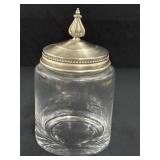 Southern Living Astoria Clear Glass Canister with Southern Living Astoria Clear Glass Canister with