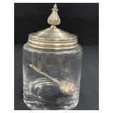 Southern Living Astoria Vlear Glass Canister with Southern Living Astoria Vlear Glass Canister with