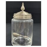 Southern Living Astoria Clear Glass Canister with Southern Living Astoria Clear Glass Canister with