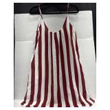 Buddy Love White Stripped Dress Sz Large Buddy Love White Stripped Dress Sz Large