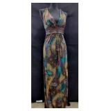 Paisley Woven Belted Waist Floor Length Paisley Woven Belted Waist Floor Length