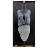 Fabulous and Brooke Grey Cotton Dress Sz L Fabulous and Brooke Grey Cotton Dress Sz L