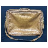 Believed to be VTG Camel Ostrich Leather Believed to be VTG Camel Ostrich Leather