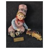 Danbury Mint 1990 Train Engineer "JIMMY" Danbury Mint 1990 Train Engineer "JIMMY"