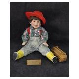 Danbury Mint "David" Little Fire Chief Doll Elke Danbury Mint "David" Little Fire Chief Doll Elke