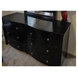 Black 6 Drawer Dresser Black 6 Drawer Dresser