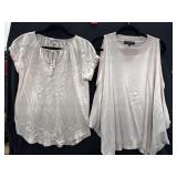 (2) Pink Short Sleeve Shirts (2) Pink Short Sleeve Shirts