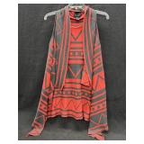 Maddison Striped Vest Sz Med Maddison Striped Vest Sz Med