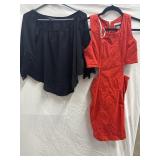 Cleo Size s Shirt & Ulterior Motives Red Cut off Cleo Size s Shirt & Ulterior Motives Red Cut off
