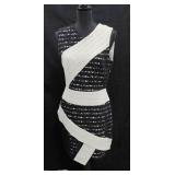 BCBG Maz Azria B&W Sleeveless Dress Sz 8 BCBG Maz Azria B&W Sleeveless Dress Sz 8