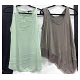 (2) Shirts Sleeveless Sz M (2) Shirts Sleeveless Sz M