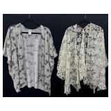 (2) Cardigans One Size (2) Cardigans One Size