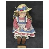 LENOX Porcelain Doll "MOLLIE"  An American Country LENOX Porcelain Doll "MOLLIE"  An American Country