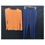 Chico�s 2 Pc Set with Zenergy� Pants Sz 6 R Chico�s 2 Pc Set with Zenergy� Pants Sz 6 R