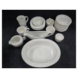 Assorted White Dishes Assorted White Dishes