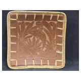 8.5" x 8.5" Nice Dolphin Braided Trinket Dish from 8.5" x 8.5" Nice Dolphin Braided Trinket Dish from