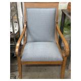 Voltaire-Style Armchair 22"x18"x41" Voltaire-Style Armchair 22"x18"x41"