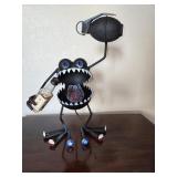 14" "Gnome Be Gone" Sculpture by Sugarpost Metal A